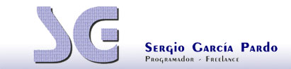Sergio García Pardo - Programador freelance Valencia